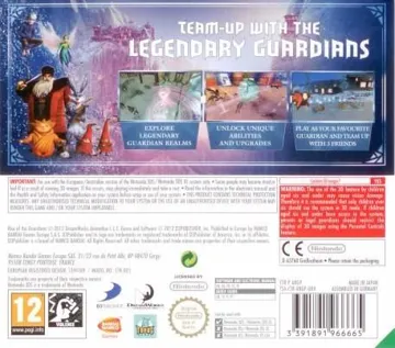 Rise of the Guardians (Europe)(En,Fr,Ge,It,Es) box cover back
